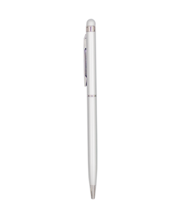 Aluminium Slim Pen with Stylus - Image 3