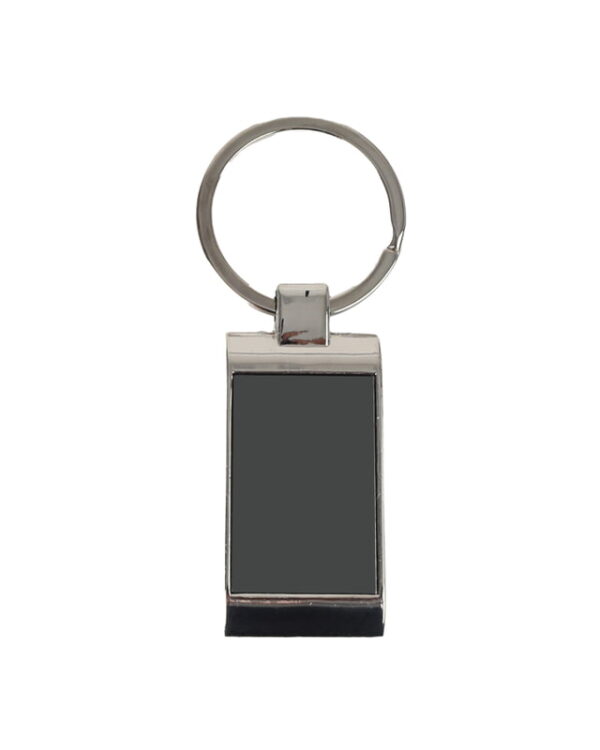 Archibald - Rectangle Keychain with Black Plate - Image 4