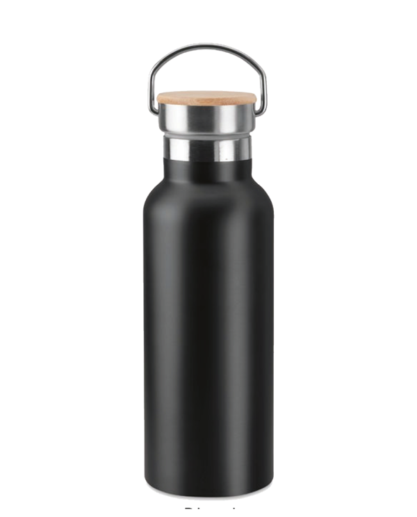 Stainless Steel Bamboo Flask