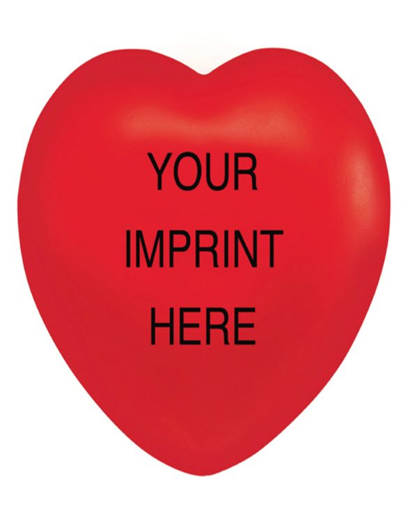 Stress Ball Heart Shape- Red - Image 4