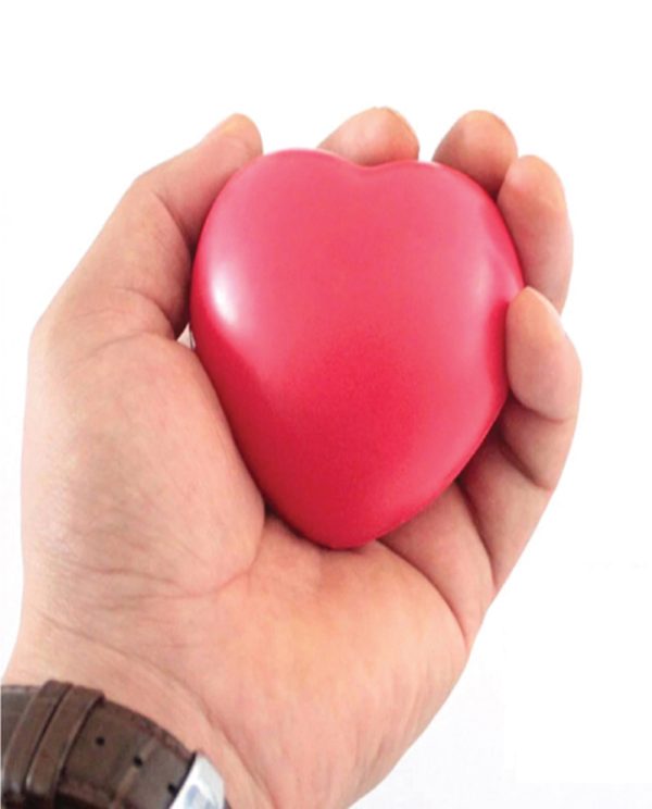 Stress Ball Heart Shape- Red
