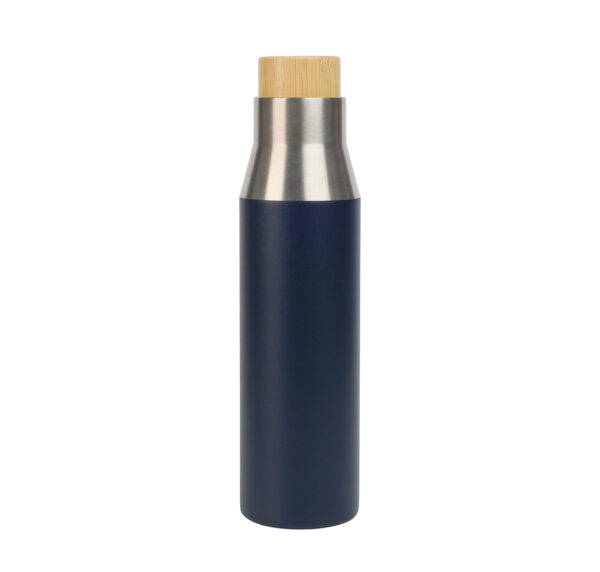 Vacuum Bottle with Bamboo Lid - Image 3