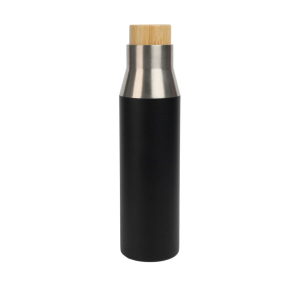 Vacuum Bottle with Bamboo Lid - Image 4