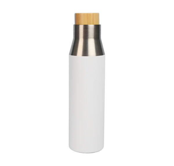 Vacuum Bottle with Bamboo Lid - Image 5