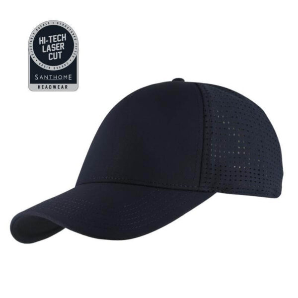 ACE - Santhome 5 Panel DryNCool? Sports Cap - Navy Blue